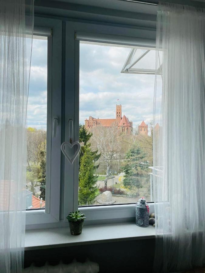 Апартаменты Apartament Z Widokiem Na Zamek Gn Мальборк Экстерьер фото